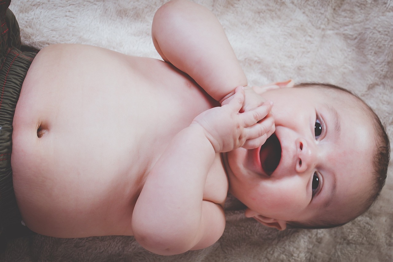 bébé sourire