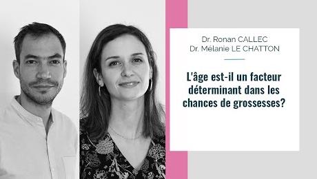 L'âge est-il un facteur déterminant dans les chances de grossesses ?